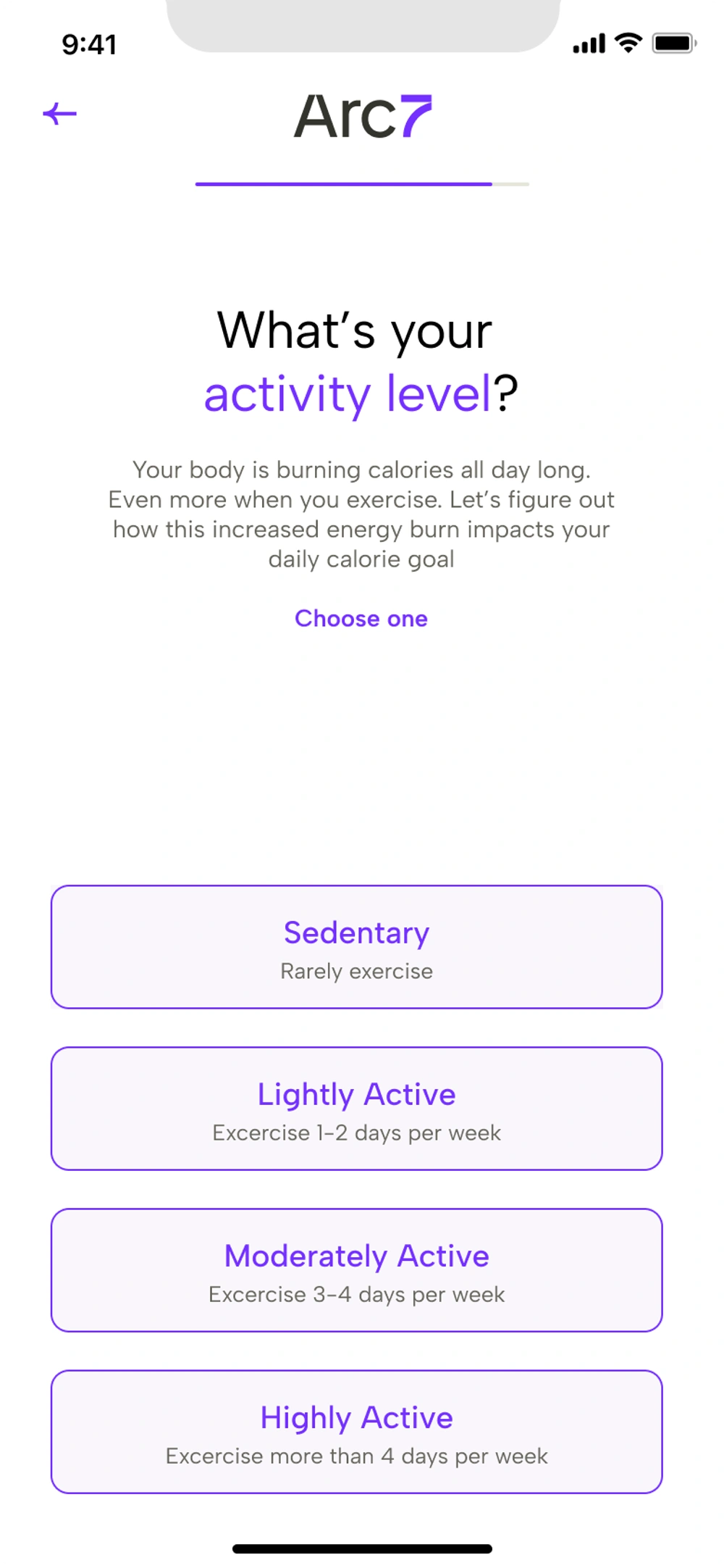 Activity Level