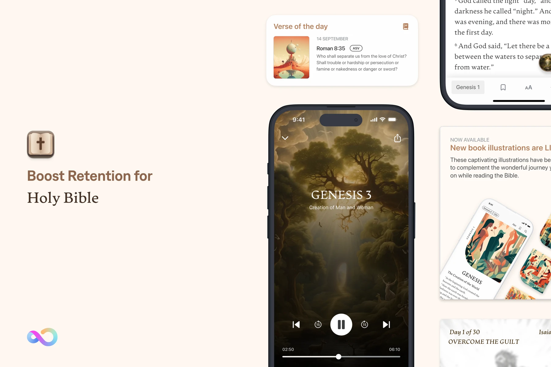 Holy Bible App Redesign & AI Integration preview