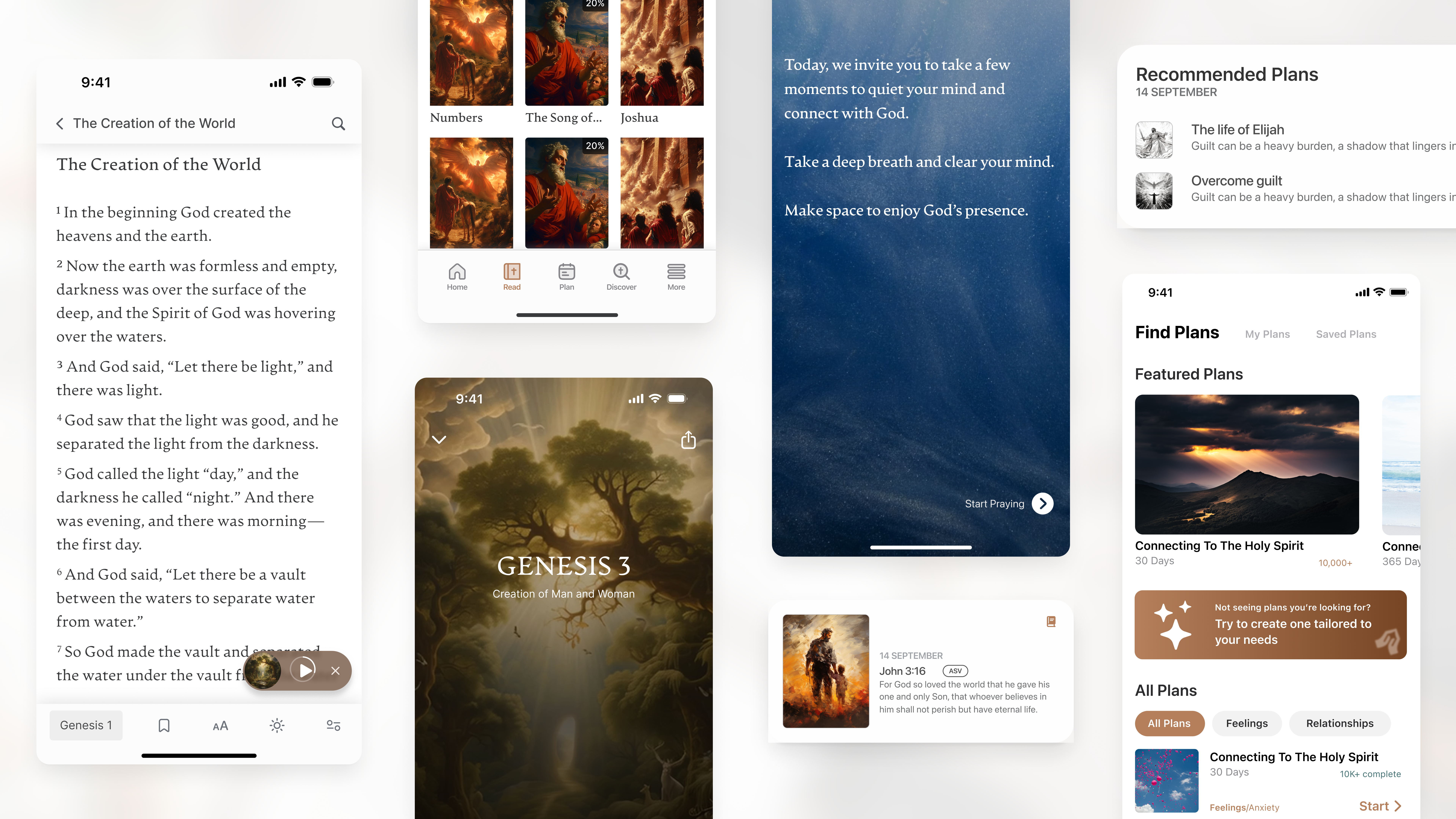 Holy Bible App Redesign & AI Integration — final solution